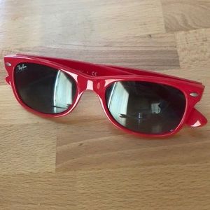 Red raybans